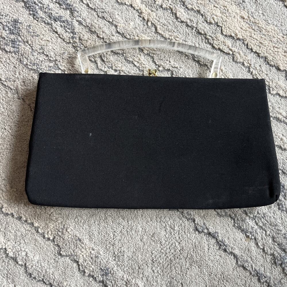 HL Vintage Harry Levine Clutch Bag Black